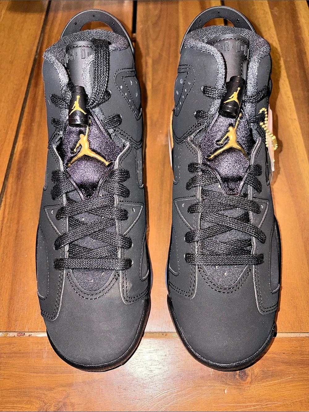 Air Jordan 6 DMP Retro Black & Gold US 4.5Y MWT